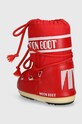 Хлопчик Дитячі чоботи Moon Boot ICON NYLON 80D1400440 червоний