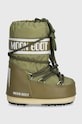 Moon Boot śniegowce dziecięce ICON NYLON 80D1400440 zielony AA00