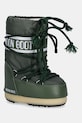 Moon Boot śniegowce dziecięce ICON NYLON syntetyczny zielony 80D1400440