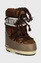 Moon Boot śniegowce dziecięce ICON NYLON syntetyczny brązowy 80D1400440