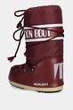Chłopiec Moon Boot śniegowce dziecięce ICON NYLON 80D1400440 bordowy