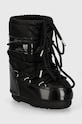 Moon Boot śniegowce dziecięce ICON GLANCE imitacja skóry licowej czarny 80D1401680