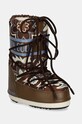 Детские сапоги Moon Boot ICON FLOWER с утеплением коричневый 80D1402940