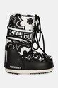 Дитячі чоботи Moon Boot ICON FLOWER 80D1402940 чорний AW24