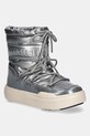 Moon Boot śniegowce dziecięce JR PARK BOOT imitacja skóry licowej srebrny 80D3440020.G.35.38