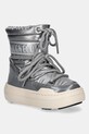 Moon Boot śniegowce dziecięce JR PARK BOOT imitacja skóry licowej srebrny 80D3440020.G.27.34