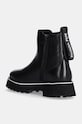Încălțăminte Patrizia Pepe cizme chelsea din piele pentru copii PPJ866 negru