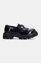 Дитячі мокасини Patrizia Pepe PPJ882.31.34 чорний AW24