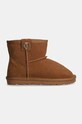 Дитячі замшеві чоботи Patrizia Pepe PPJ794.30.34 коричневий AW24
