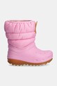 Crocs cizme de iarna copii CLASSIC NEO PUFF BOOT 207683.G.CLASSIC.NEO.PU roz AW24
