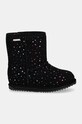 Дитячі замшеві чоботи Emu Australia Sparkle Brumby K13100.Spa чорний AW24