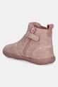 Fete Garvalin cizme chelsea din piele intoarsa 241303 roz