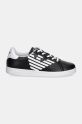 EA7 Emporio Armani sneakersy dziecięce 7Y000001.AF10179 czarny AW24