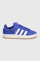 Замшеві кросівки adidas Originals Campus 00s JH6333 блакитний AW24