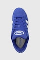 Замшеві кросівки adidas Originals Campus 00s блакитний JH6333