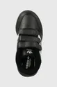 чорний Дитячі шкіряні кросівки adidas Originals TEAM COURT 2 STR CF