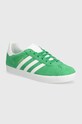 adidas Originals sneakers GAZELLE piele întoarsă verde IE5612