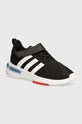 Παιδικά αθλητικά παπούτσια adidas RACER TR23 EL απομίμηση λείου δέρματος μαύρο ID0335