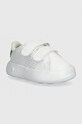 Дитячі кросівки adidas ADVANTAGE CF імітація лицьової шкіри білий ID5286