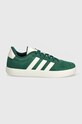 Detské semišové tenisky adidas VL COURT 3.0 ID6309 zelená AW24