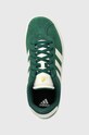Detské semišové tenisky adidas VL COURT 3.0 zelená ID6309