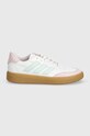 adidas sneakersy dziecięce COURTBLOCK ID6497 biały AW24