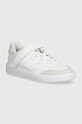 adidas sneakersy dziecięce COURTBLOCK EL C niska biały ID6507
