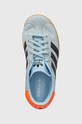 Παιδικά sneakers σουέτ adidas Originals GAZELLE C μπλε ID6554