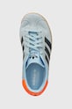 adidas Originals sneakers de piele întoarsă pentru copii GAZELLE C albastru ID6554