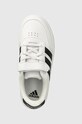Дитячі кросівки adidas BREAKNET 2.0 EL C білий IE3792