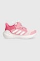 adidas sneakersy dziecięce Tensaur Run 3.0 EL C IE5990 różowy AW24
