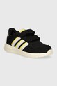 Детские кроссовки adidas RUN 60s CF C имитация натуральной кожи чёрный IE6436