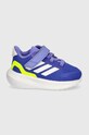 adidas sneakers pentru copii RUNFALCON 5 EL IE8595 albastru AW24