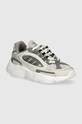 Дитячі кросівки adidas Originals OZMILLEN EL C імітація лицьової шкіри сірий IH2238
