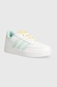 Дитячі кросівки adidas Breaknet 2.0 імітація лицьової шкіри білий IH2380