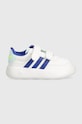 Dětské sneakers boty adidas BREAKNET 2.0 CF IH2385 bílá AW24