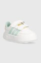 adidas sneakers pentru copii BREAKNET 2.0 CF mic de statură alb IH2386