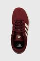 adidas sneakersy dziecięce VL COURT 3.0 bordowy IH2405