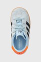 adidas Originals gyerek velúr sportcipő GAZELLE CF EL kék IH2780