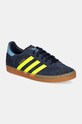 adidas Originals gyerek velúr sportcipő GAZELLE velúr bőr sötétkék IH2795
