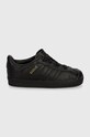 adidas Originals teniși din piele copii GAZELLE CF EL IH2972 negru AW24