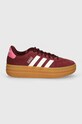 Детские кроссовки adidas VL COURT BOLD IH4780 бордо AW24