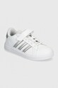 adidas sneakers pentru copii GRAND COURT 2.0 EL C textil gri IH5532