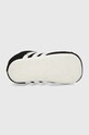 adidas Originals pantofi din piele intoarsa pentru bebe GAZELLE CRIB JI2046 negru