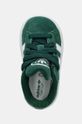adidas Originals sneakersy zamszowe dziecięce CAMPUS 00s CF EL zielony JI4333