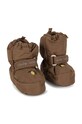 Konges Sløjd pantofi de iarna pentru bebeluși NOHR SNOW BOOT sintetic maro KS101274
