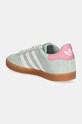 Băieți adidas Originals sneakers de piele întoarsă pentru copii GAZELLE IG9152 verde