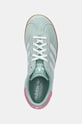 Dětské semišové sneakers boty adidas Originals GAZELLE zelená IG9152