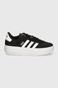 adidas sneakersy dziecięce VL COURT BOLD IH4777 czarny AW24