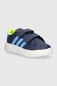 adidas sneakers pentru copii GRAND COURT 2.0 CF sintetic albastru IH4885